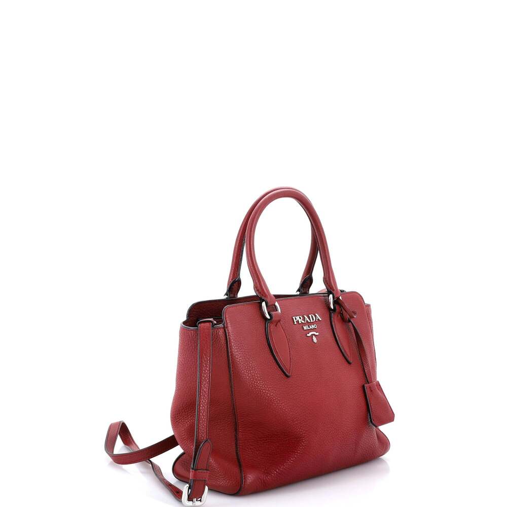 Prada Convertible Shopping Tote Vitello #247359P85B - Picture 2 of 8
